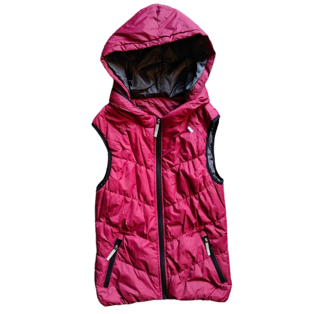 RARE Hooded Bench Vest, Excellent Condition